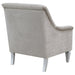 Coaster Avonlea Sloped Arm Tufted Chair Grey Default Title