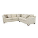 Coaster Aria L-shaped Sectional with Nailhead Oatmeal Default Title