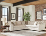 Coaster Aria L-shaped Sectional with Nailhead Oatmeal Default Title