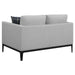 Coaster Apperson 2-piece Living Room Set Grey Sofa+Loveseat+Armchair