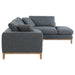 Coaster Persia 2-piece Modular Sectional Grey Default Title