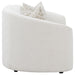 Coaster Rainn Upholstered Tight Back Loveseat Latte Default Title