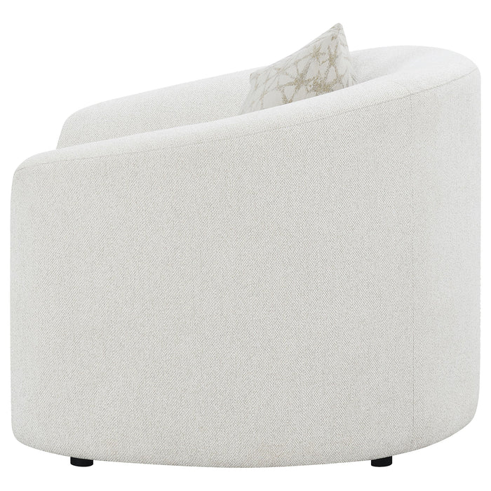 Coaster Rainn Upholstered Tight Back Chair Latte Default Title