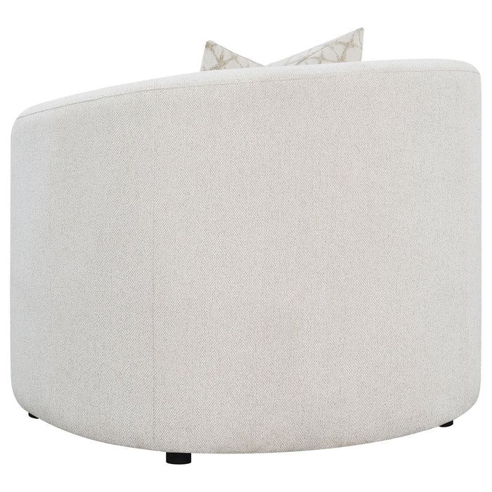 Coaster Rainn Upholstered Tight Back Chair Latte Default Title