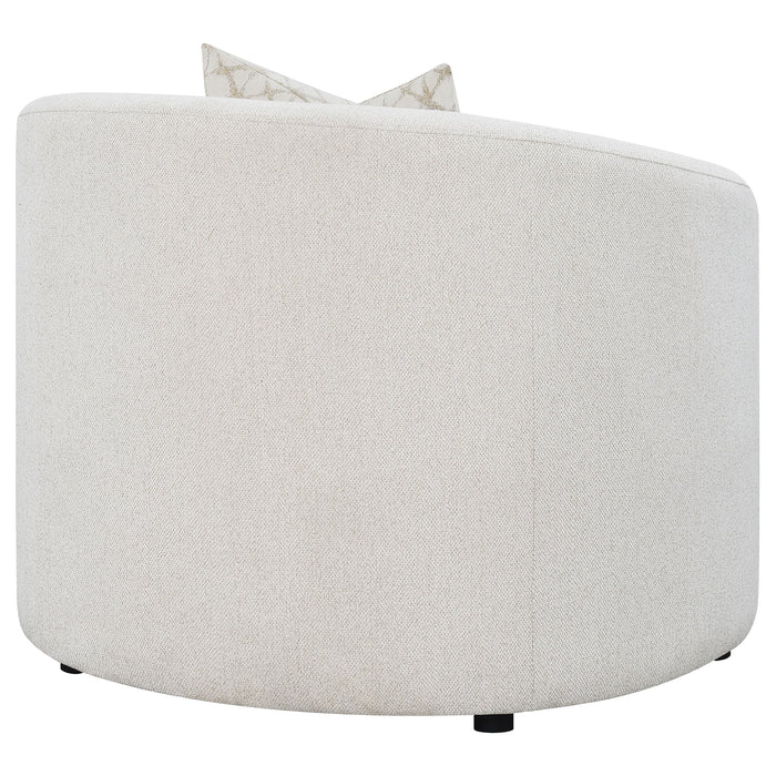 Coaster Rainn Upholstered Tight Back Chair Latte Default Title