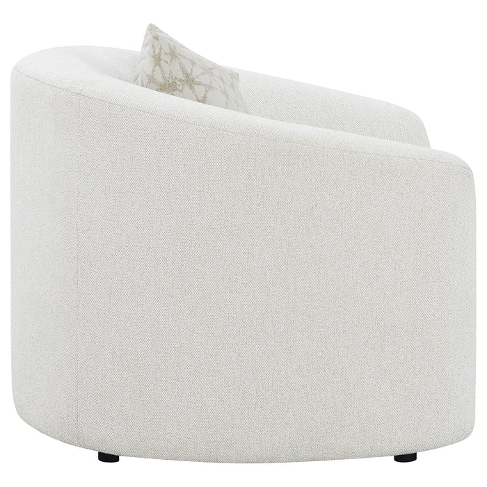 Coaster Rainn Upholstered Tight Back Chair Latte Default Title