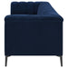 Coaster Chalet Tuxedo Arm Sofa Blue Default Title