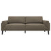 Coaster Rilynn Upholstered Track Arms Sofa Brown Default Title