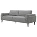 Coaster Rilynn Upholstered Track Arms Sofa Grey Default Title