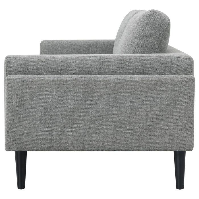 Coaster Rilynn Upholstered Track Arms Sofa Grey Default Title