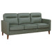 Coaster Jonah Upholstered Track Arm Sofa Green Default Title