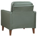 Coaster Jonah Upholstered Track Arm Accent Club Chair Green Default Title