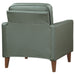 Coaster Jonah Upholstered Track Arm Accent Club Chair Green Default Title