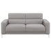 Coaster Glenmark Track Arm Upholstered Sofa Taupe Default Title