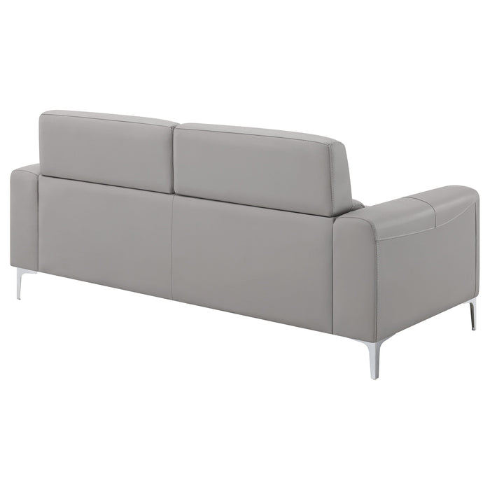 Coaster Glenmark Track Arm Upholstered Sofa Taupe Default Title