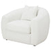 Coaster Isabella Upholstered Tight Back Chair White Default Title