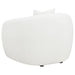 Coaster Isabella Upholstered Tight Back Chair White Default Title