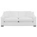 Coaster Ashlyn Upholstered Sloped Arms Sofa White Default Title