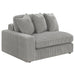 Coaster Blaine Upholstered Reversible Sectional Sofa Sand Big Grey