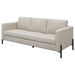 Coaster Tilly Upholstered Track Arms Sofa Oatmeal Default Title