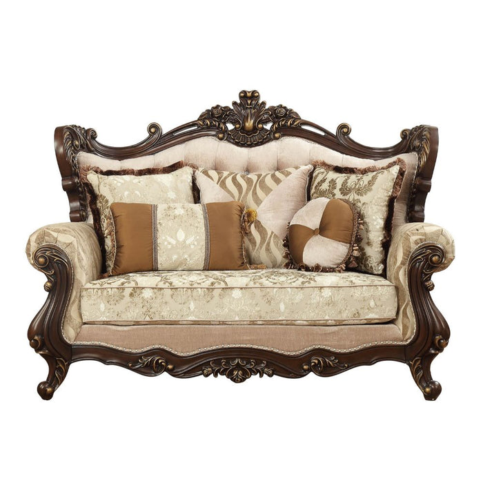 Shalisa 70"L Loveseat with 5 Pillows