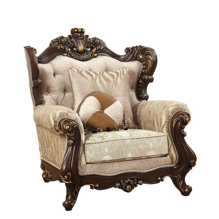 Shalisa 47"W Chair with 2 Pillows