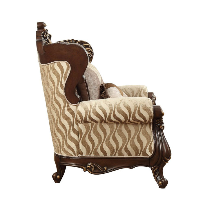 Shalisa 47"W Chair with 2 Pillows