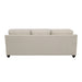 Coaster Glenn Recessed Arms Sofa Light Grey Default Title