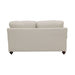 Coaster Glenn Recessed Arms Loveseat Light Grey Default Title