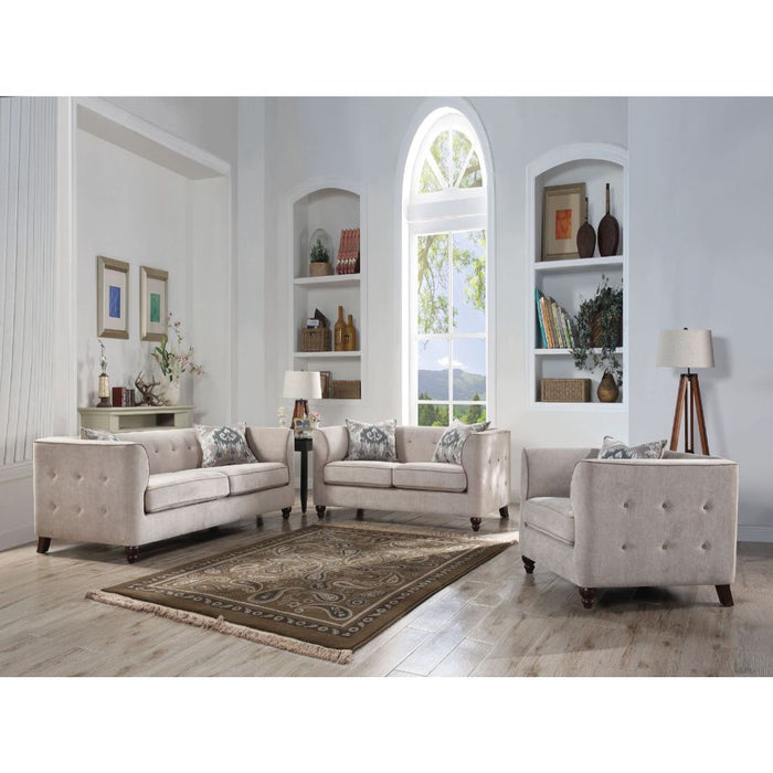 Cyndi 58"L Loveseat with 2 Pillows