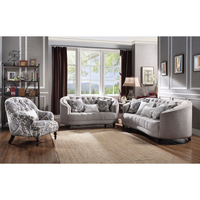 Saira 73"L Loveseat with 3 Pillows