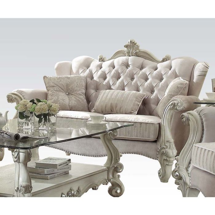 Versailles 69"L Loveseat with 3 Pillows