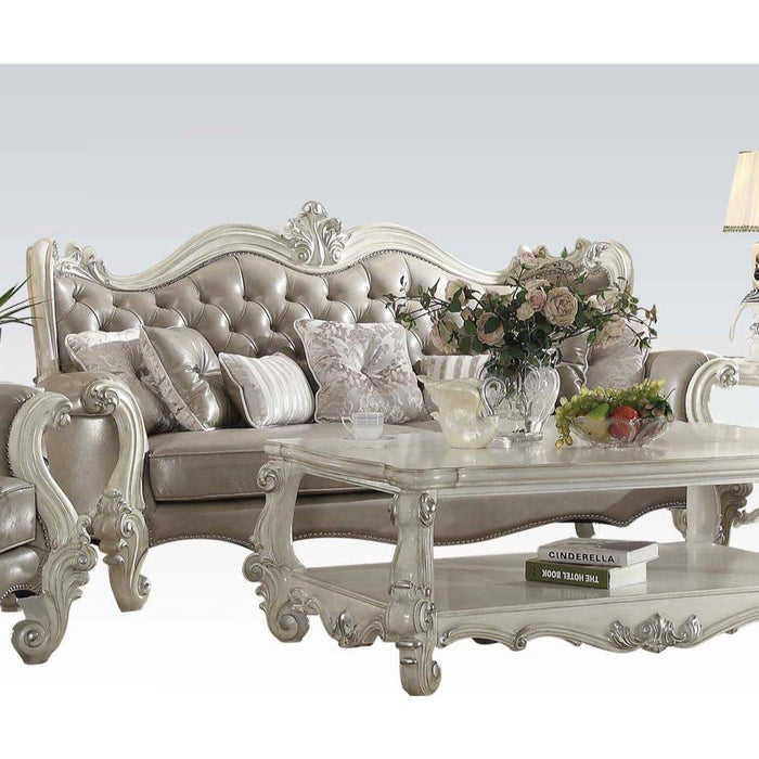 Versailles 90"L Sofa with 7 Pillows