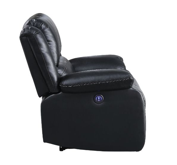 Zuriel 37"W Upholstered Power Motion Recliner with USB