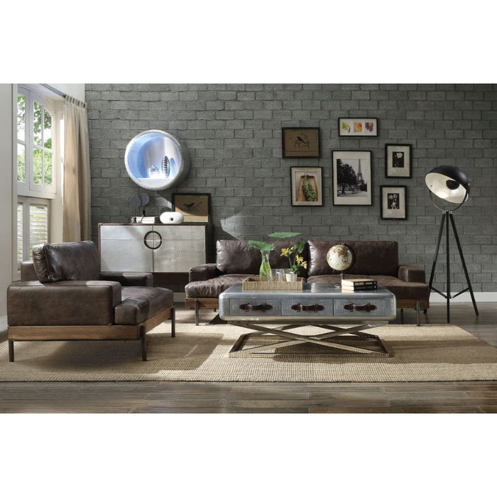 Silchester 95"L Upholstered Recessed Arm Sofa