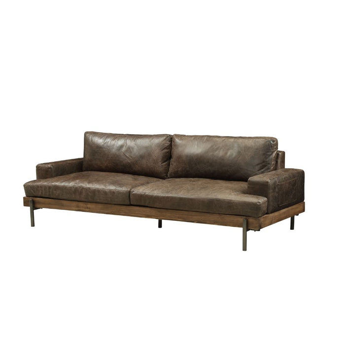 Silchester 95"L Upholstered Recessed Arm Sofa