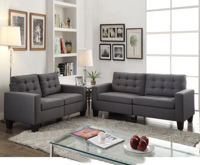 Earsom 72"L Linen Sofa