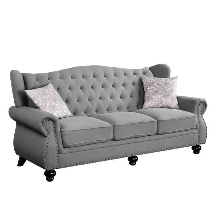 Hannes 86"L Sofa with 2 Pillows