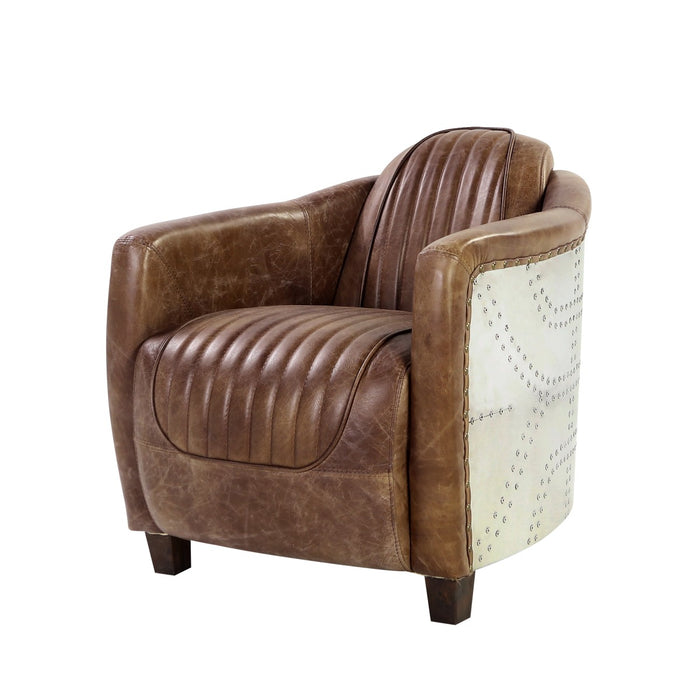 Brancaster Top Grain Leather Chair
