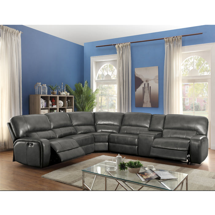 Saul 127"L Power Motion Sectional Sofa