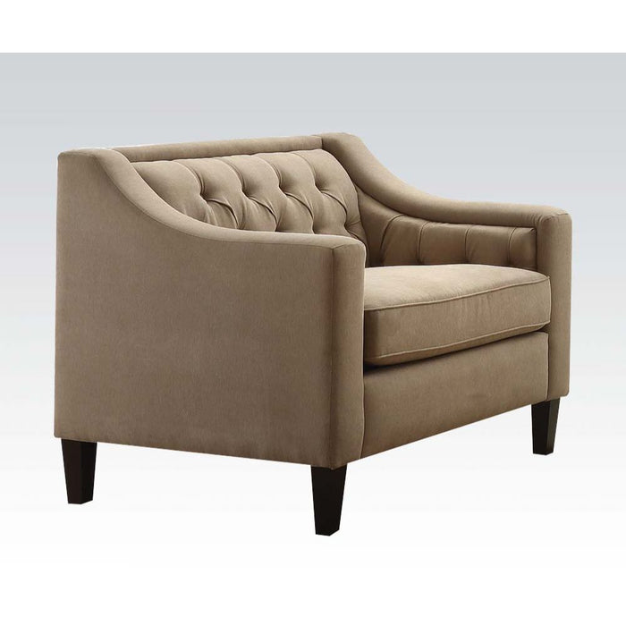 Suzanne 41"W Sloped Arm Chair