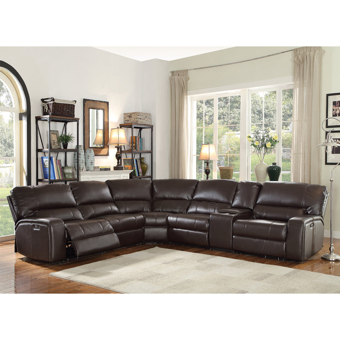 Saul 127"L Power Motion Sectional Sofa