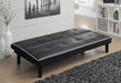 Coaster Katrina Tufted Upholstered Sofa Bed Black Default Title