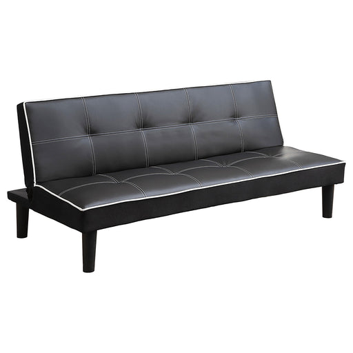 Coaster Katrina Tufted Upholstered Sofa Bed Black Default Title