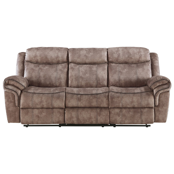 Zubaida 87"L Motion Sofa & Console with USB