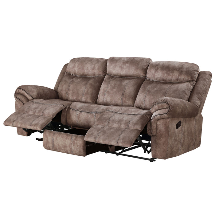 Zubaida 87"L Motion Sofa & Console with USB