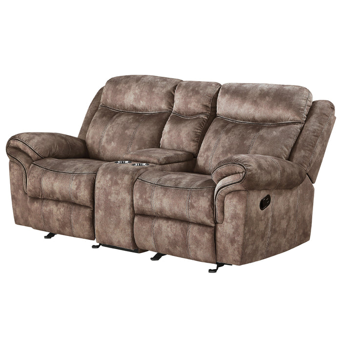 Zubaida 78"L Motion Loveseat & Console with USB