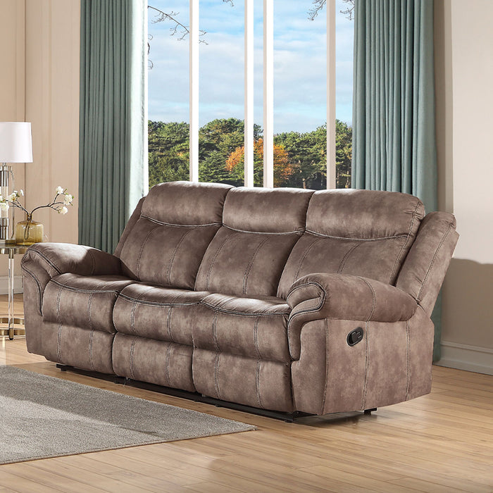 Zubaida 78"L Motion Loveseat & Console with USB