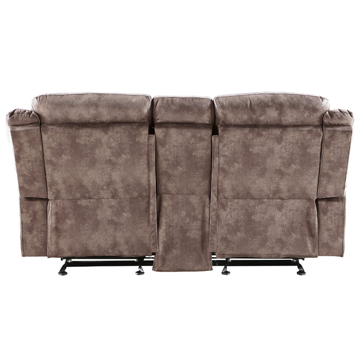 Zubaida 78"L Motion Loveseat & Console with USB