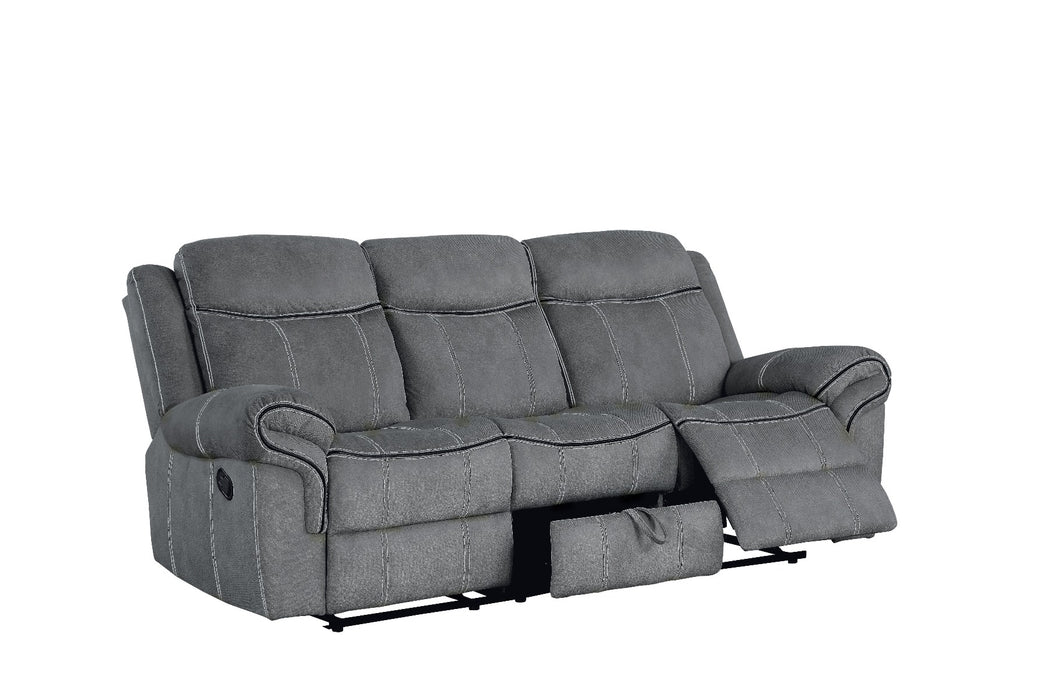 Zubaida 87"L Motion Sofa & Console with USB